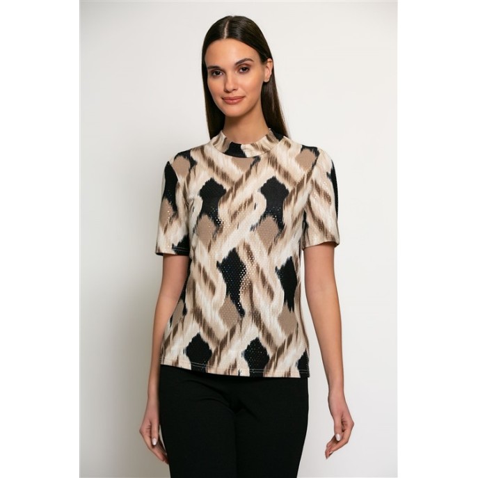 Batida T-shirt 2219 KM Beige glow print